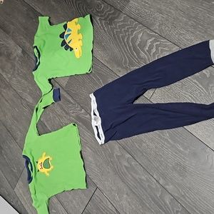 Carters and baby gap pajama set 4t